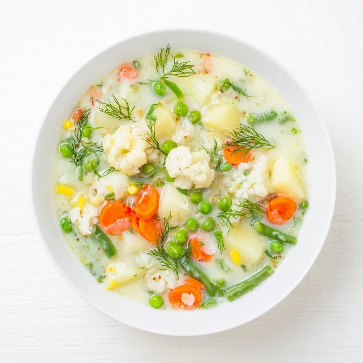 Finnish Summer Vegetable Soup