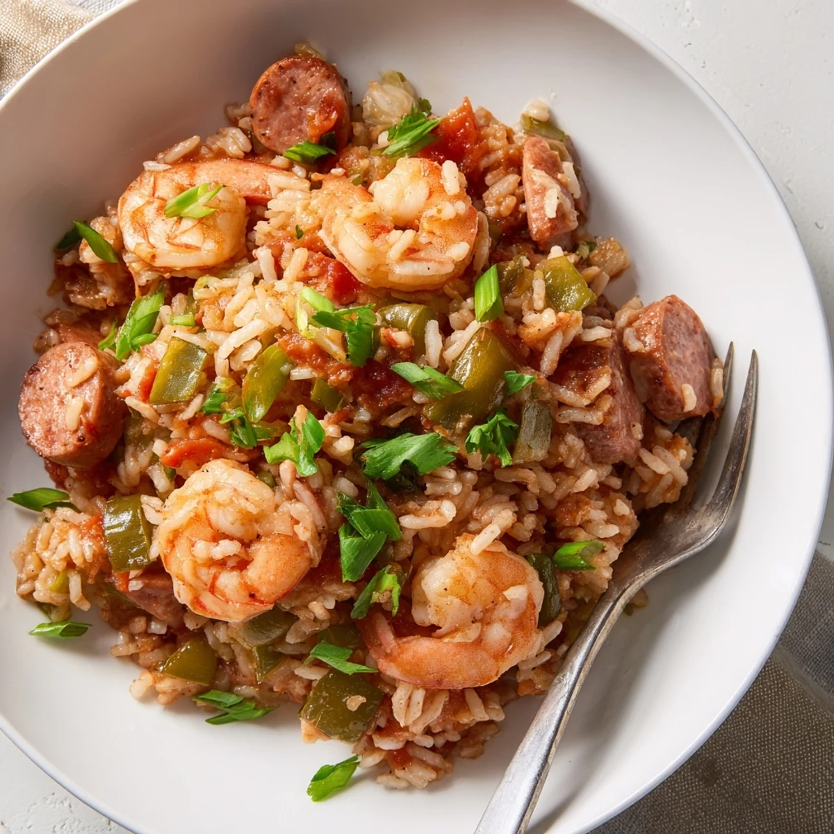 Shrimp And Sausage Dirty Rice
